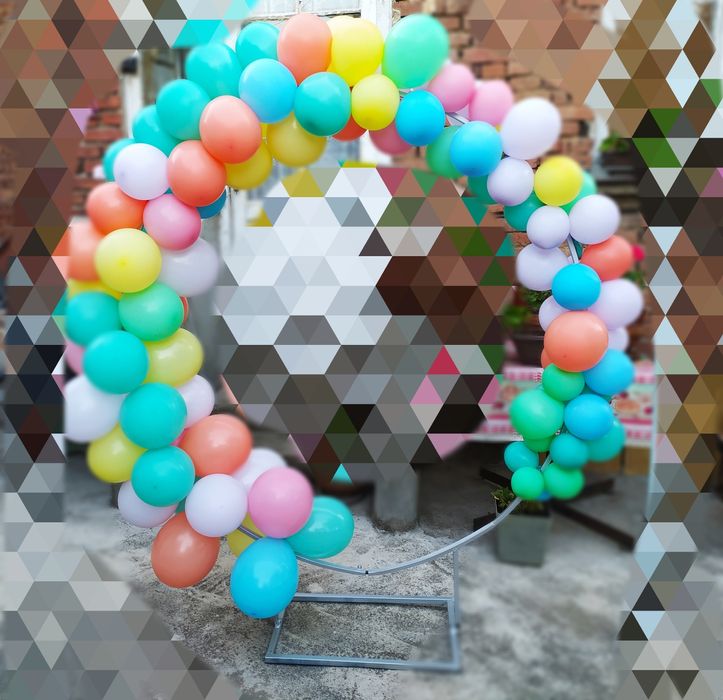 Арка за балони под наем помпа за балони