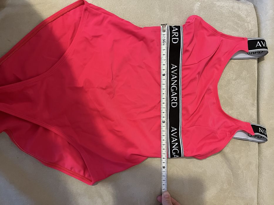 Бански 3бр. в коралов цвят С/М размер, HM/Avangard/Tommy Hilfiger