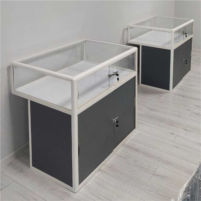 Прилавок витрина, стеклянная, metal oynaly vitrina va prilavkalar