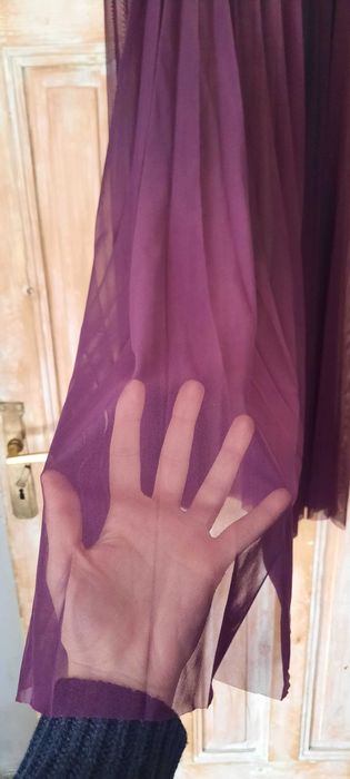 Прозрачна макси пола