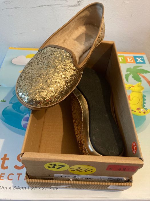 Sandale de piele cu platforma