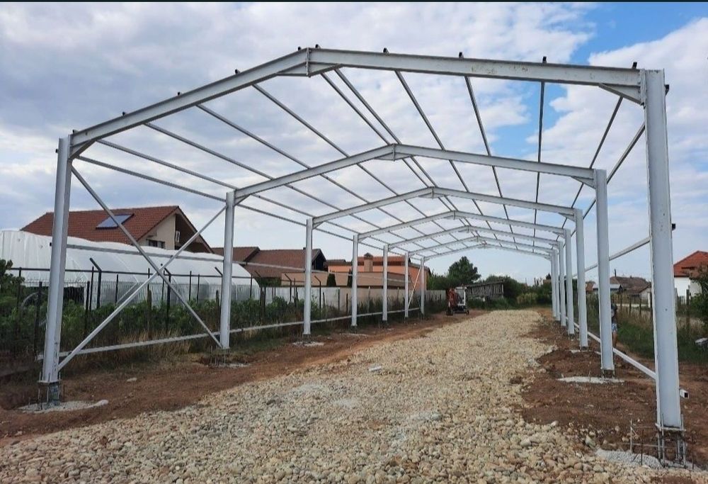 Vand structuri metalice de hale industriale hală metalică din profile IPE HEA