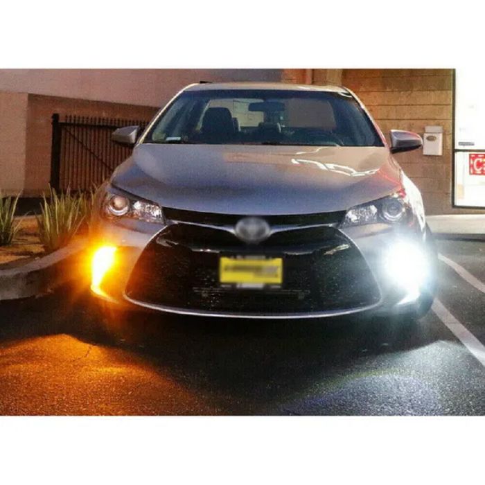 ПРОМОЦИЯ!Drl led Дневни светлини с мигач бяла и жълта светлина