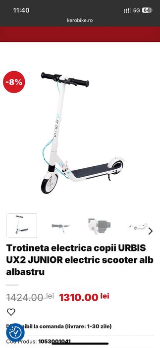 Trotineta electrica copii Urbis