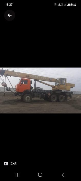 Продам автокран Голичянин., на базе Камаз.