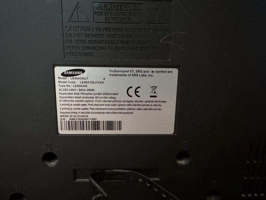 Televizor Samsung LE40A330 – 40” (102 cm)