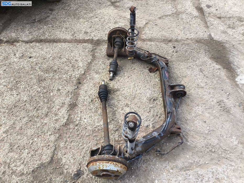 Punte Spate Completa cu Fuzeta Fuzeta pe Tambur Tamburi Smart Fortwo 0.6 Benzina 1998 - 2006 Cod [L3846]