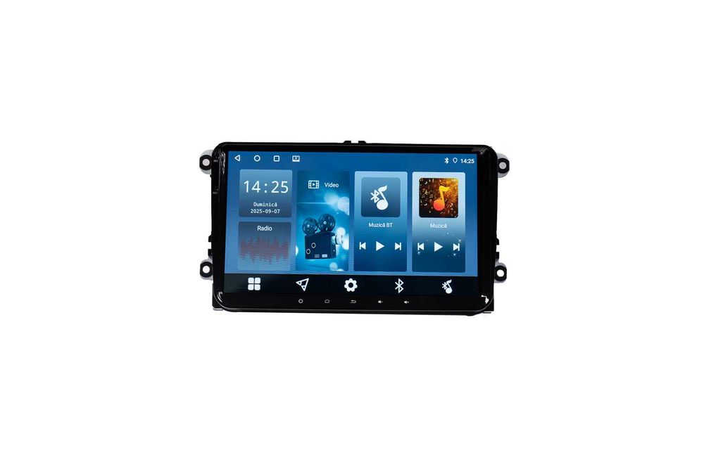 Navigatie VW Skoda Seat Android 14 , Apple Carplay , Android Auto + Camera Marsarier
