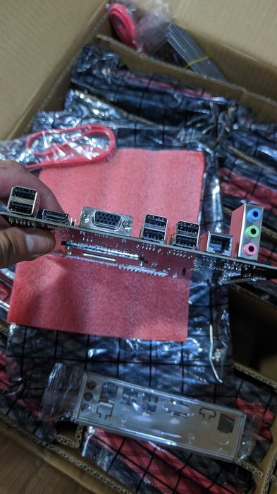 Материнская Плата Intel H61 Новая с поддержкой M.2 NVME/NGFF SSD