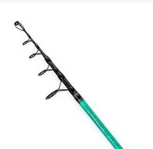 Два карбонови телекарпа 3.60мт + макари VC8000 13 лагера и корда. Нови