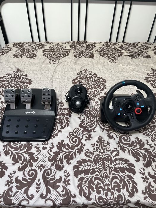 volan logitech g29+schimbator+pedale