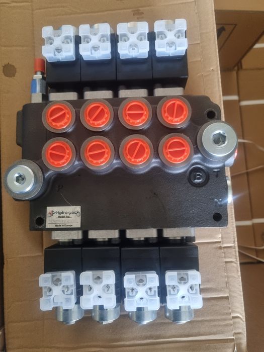 Distribuitor hidro electric,  hidraulic electric 80L/min 300 bar