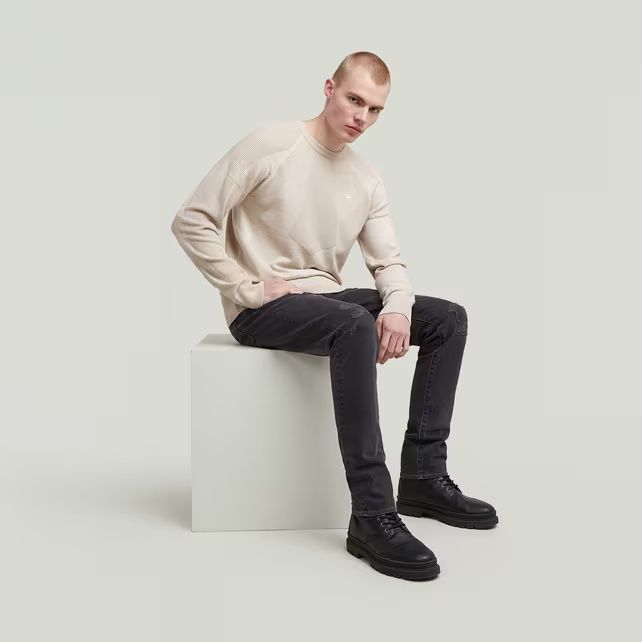 Оригинални дънки G-Star Raw 3301 Slim W33 W34 W36 W38 нови мъжки черни сиви