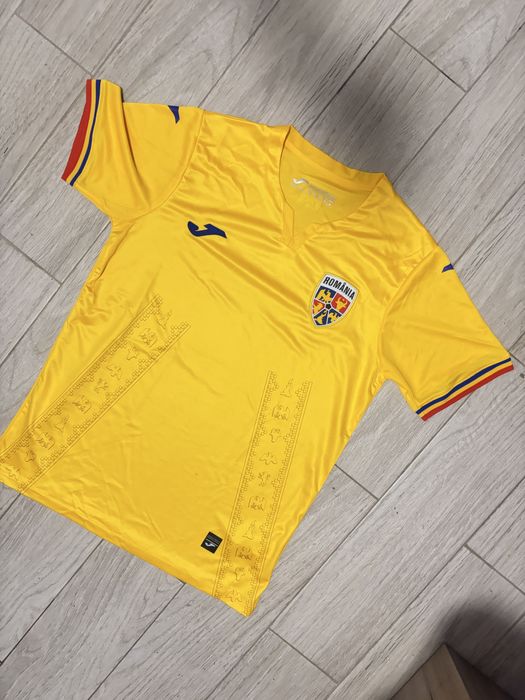 Tricou de fotbal cu romania