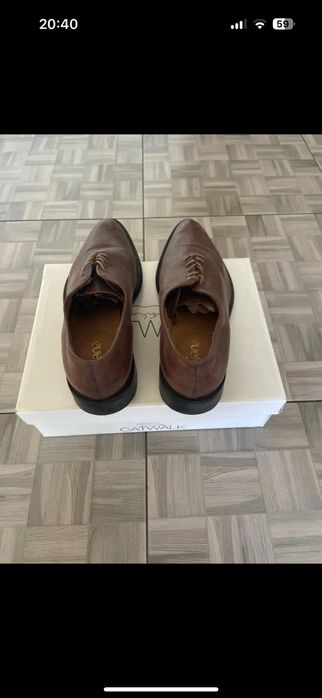 Vand pantofi de piele de Clujana nr 43