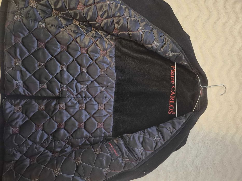 Официално палто Pierre Carlos, Черен, Размер М