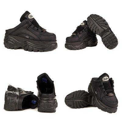 Saboti dama Buffalo Texas Texas Oil piele papuci vara platforma