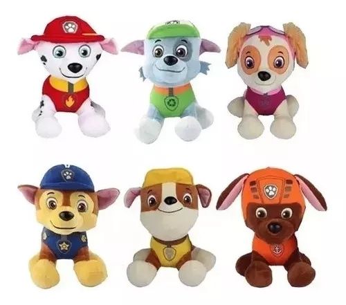 Плюшена играчка куче Пес Патрул и Райдър, Скай Чейс и др.