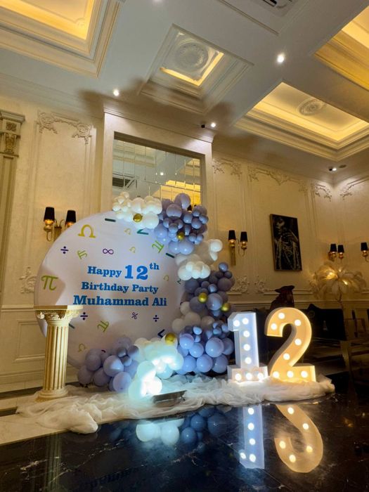 Детское оформление на годик.