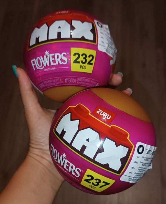 Нови! Конструктор Zuru MAX - Flowers, букет цветя!