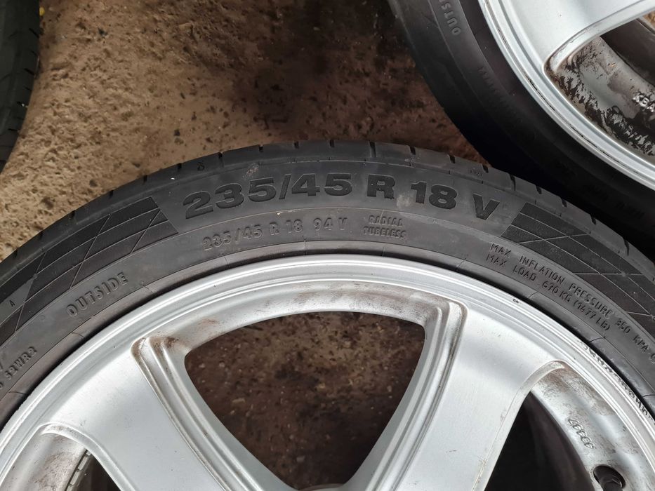 Лети джанти с Летни гуми 235 45 18" цола 5х115 Опел