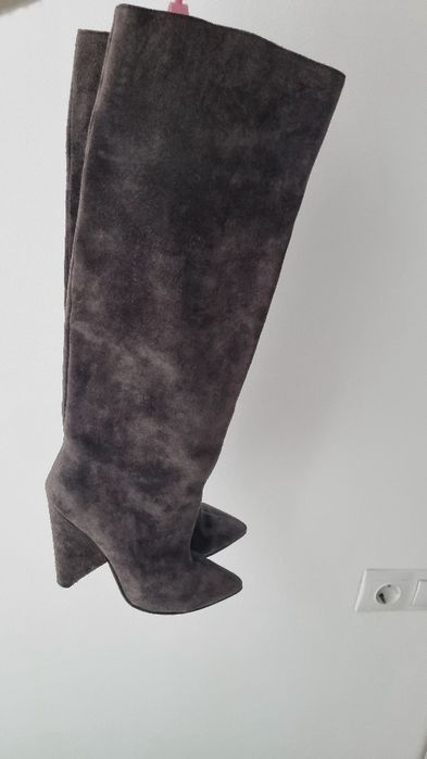 Cizme lungi din piele Mamzelle 35