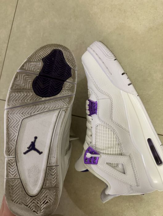jordan 4 metalic purple