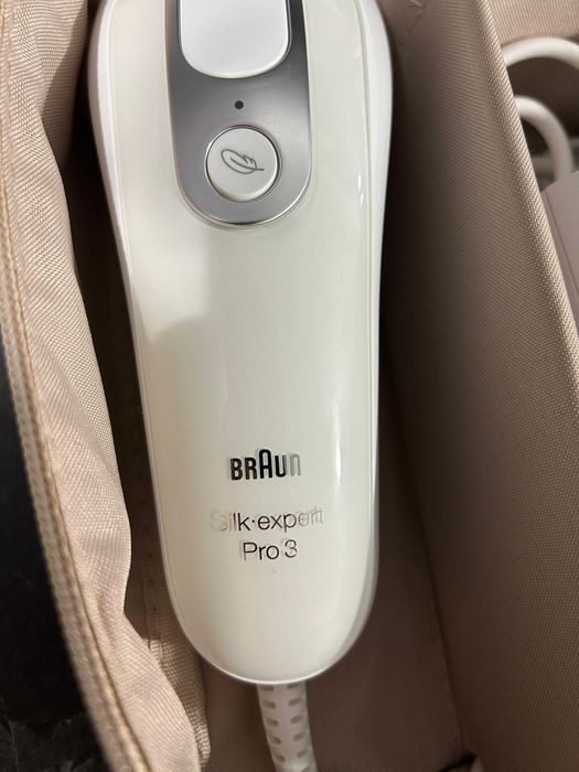 Epilator IPL Braun Silk Expert PRO3, 300K imp, aproape Nou + Garantie