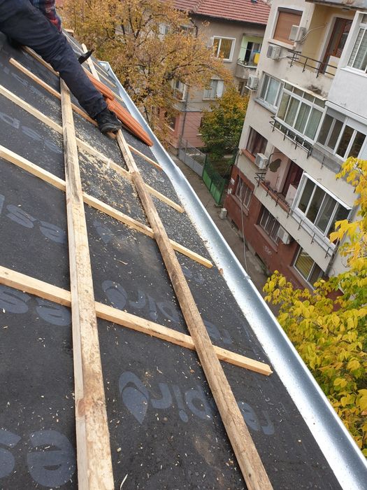 Ремонт на покриви,Хидроизолация,Тенекеджийски услуги,Навеси,Нови покри