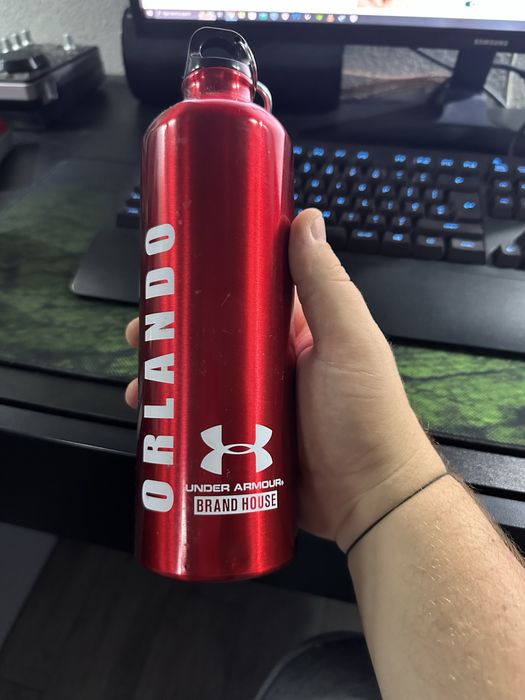 3x sticle de apa metalice pentru sala sau drumetii under armour 2