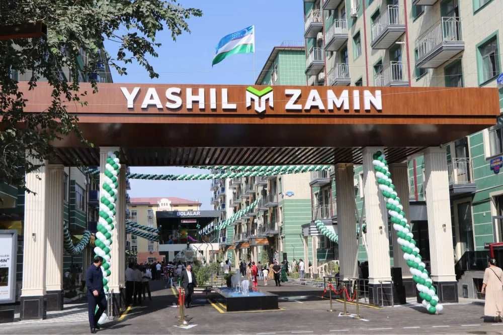 Qarshi shahri, 4-mitti tuman. Yashil zaminda, yangi dom