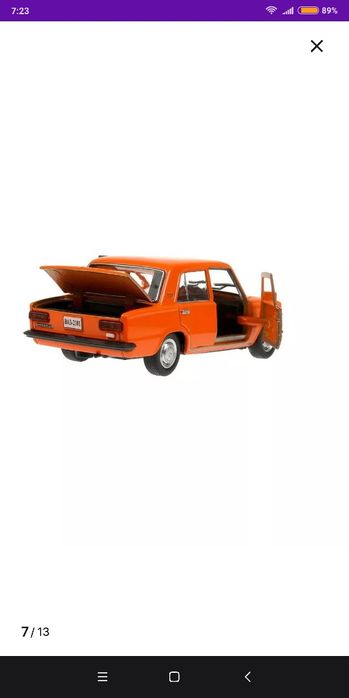 Продам модель машины ваз 21011