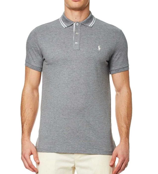 POLO By Ralph Lauren CUSTOM FIT t shirt мъжка поло тениска размер L