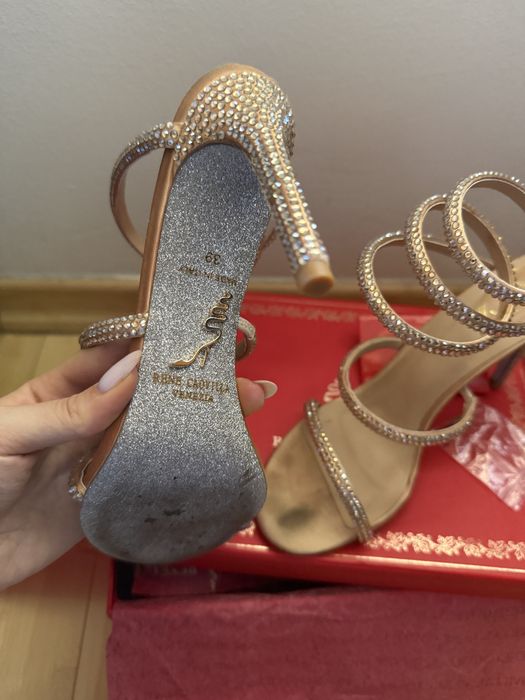 Обувки с висок ток Rene Caovilla