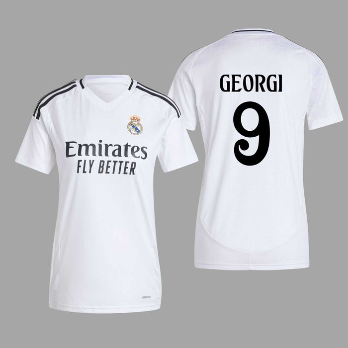Тениска Real Madrid сезон 24/25 с персонализация име и номер по избор
