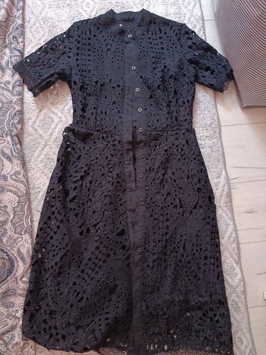 Вечернее чёрное платье