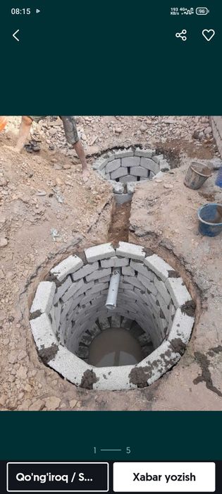Urachi  Oʻra Kanalizatsiya tiranshey