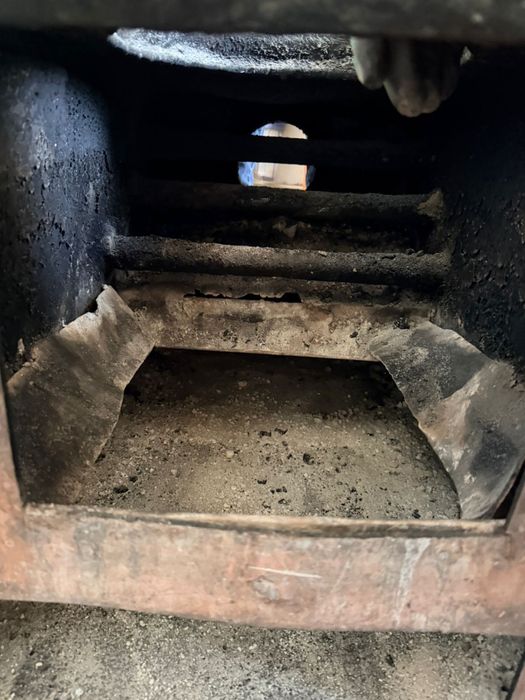 Металический печь для дома