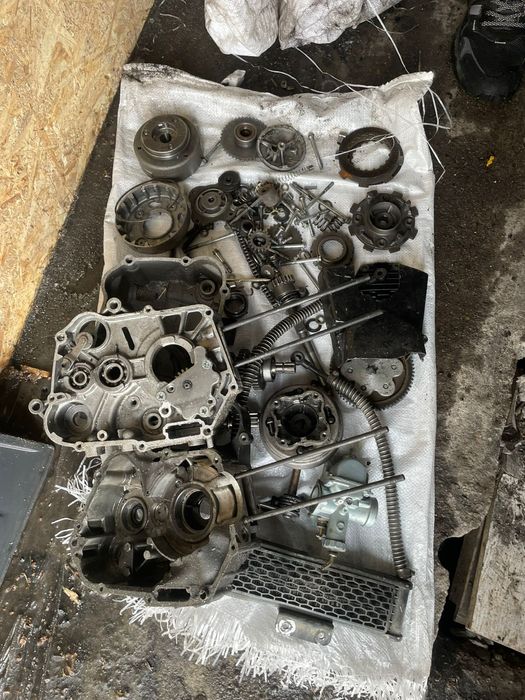 Двигатель альфа 125 куб на разбор