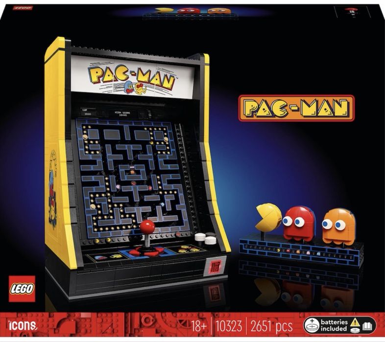 LEGO® Icons - Joc arcade PAC-MAN 10323, 2651 piese