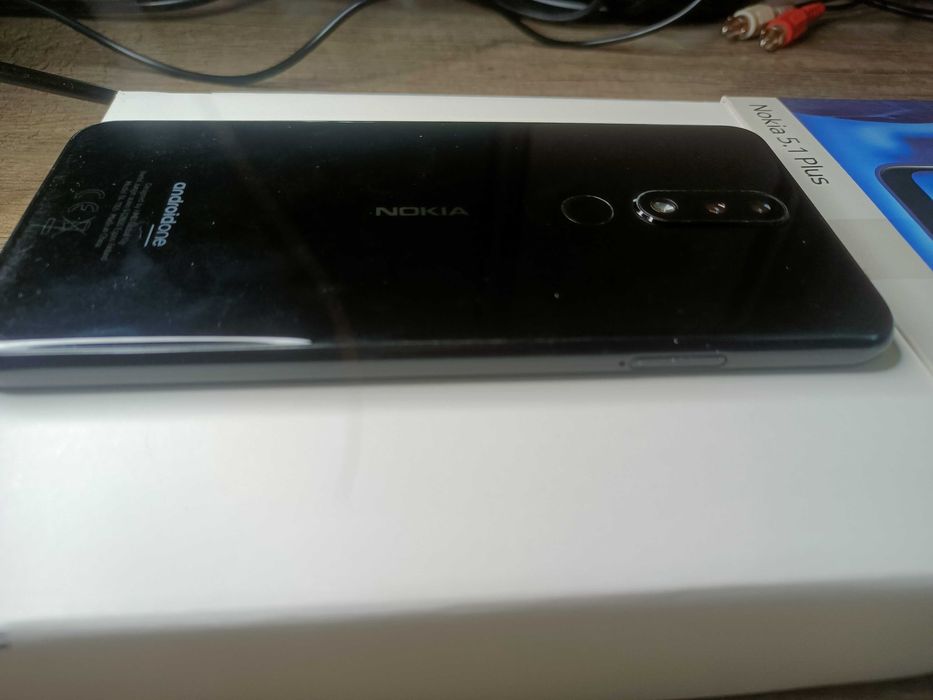 Неработещ Смартфон Nokia 5.1 Plus, черен