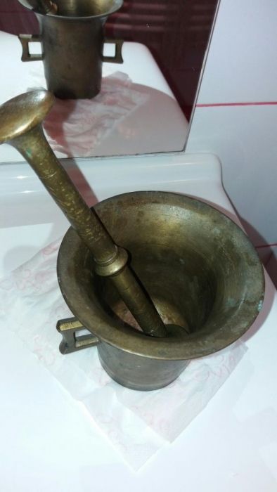 Mojar vechi din bronz, model vechi