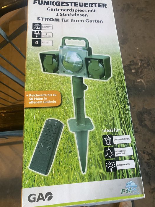 Vand priza exterior cu telecomanda