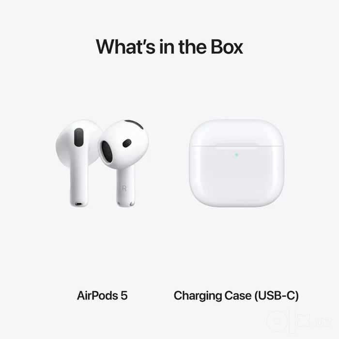 Новый AirPods 5 ANC! Бесплатная Доставка!