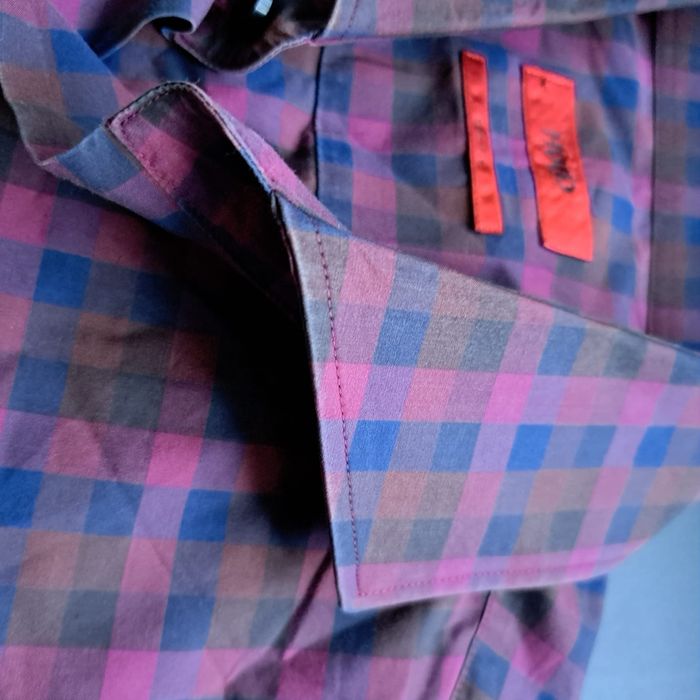 Camasa eleganta din bumbac,  in carouri