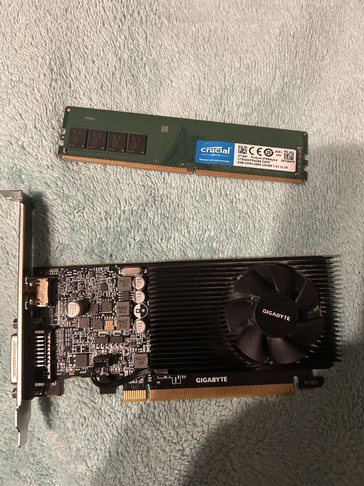 Видео карта GT 1030 и 8 gb ddr4 ram