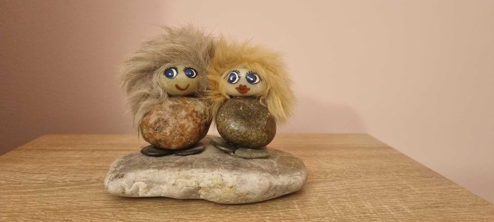 Statuette Troll piatra