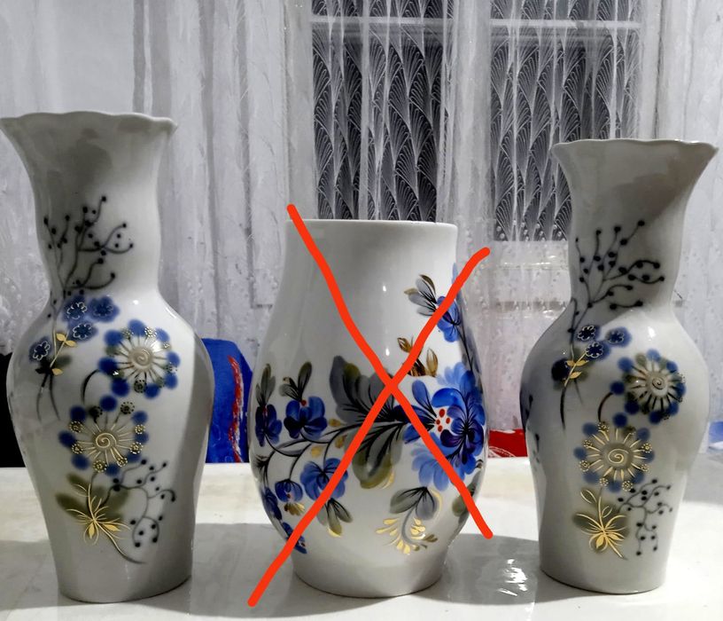 Вазы. Фарфор. СССР.