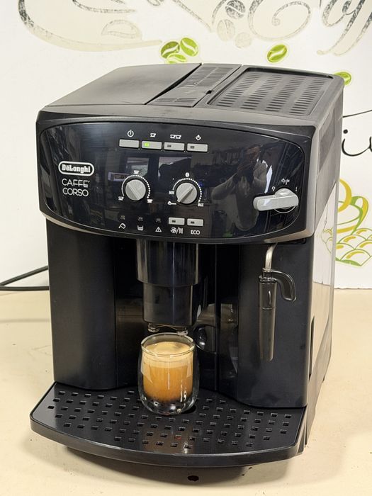 Кафемашина кафе автомат delonghi caffe corso с гаранция