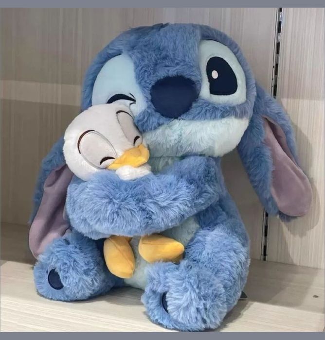 Голям плюшен Стич с Пате, Плюшена играчка Стич с Шейк 35-65см